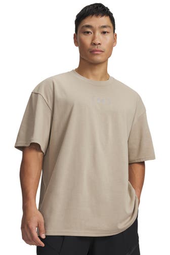 UNDER ARMOUR T-Shirt beige