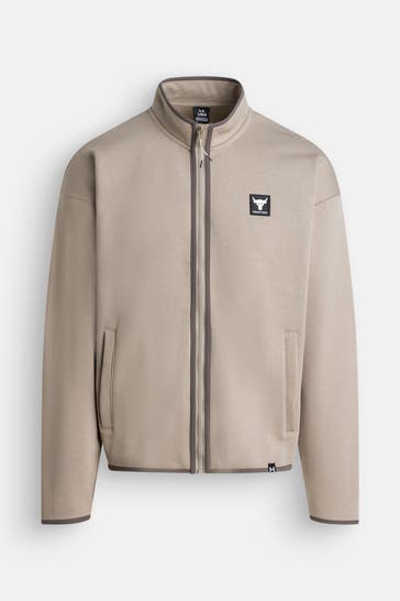 UNDER ARMOUR Sweatjacke greige