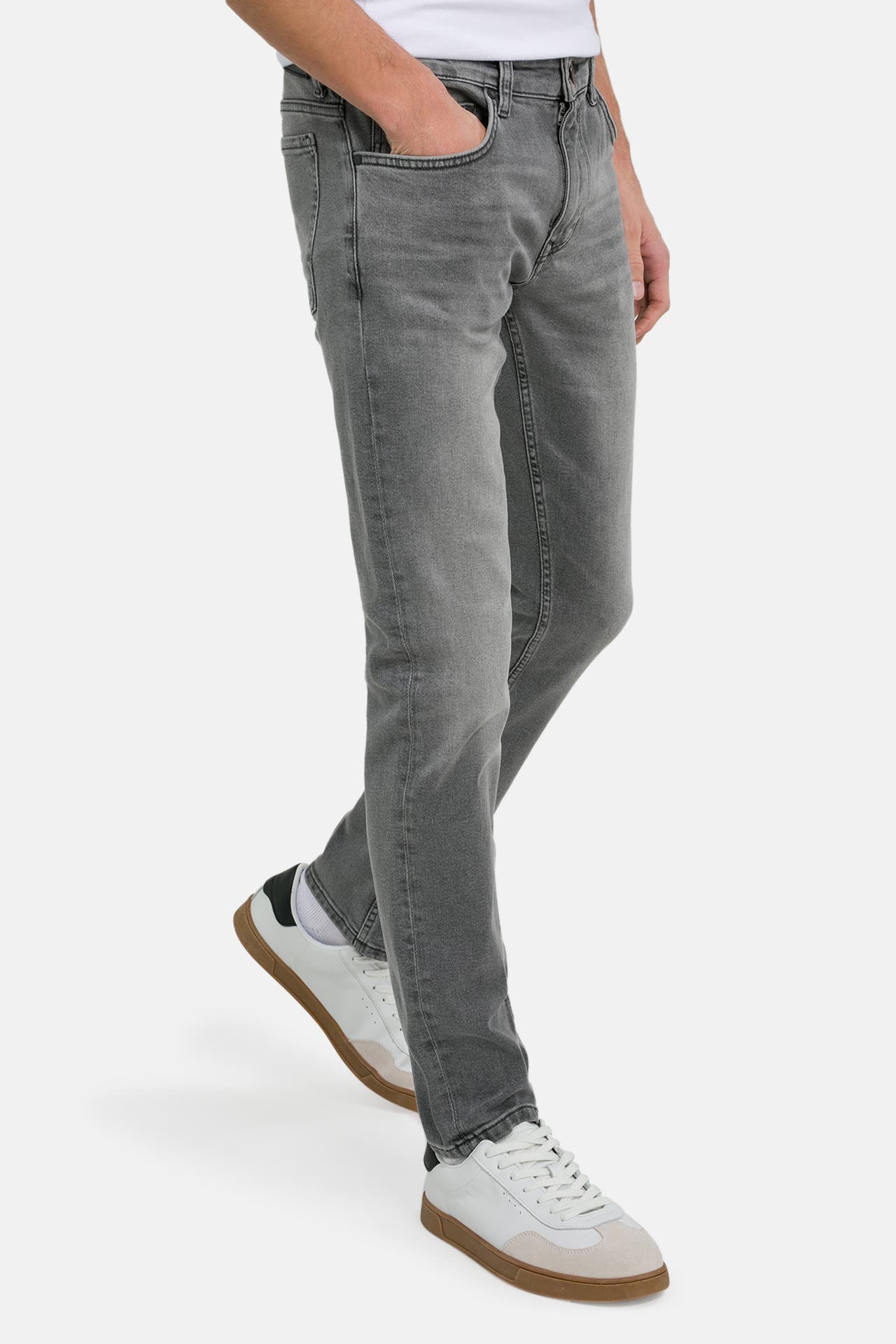 MARC O'POLO Jeans straight grau, Bild 1