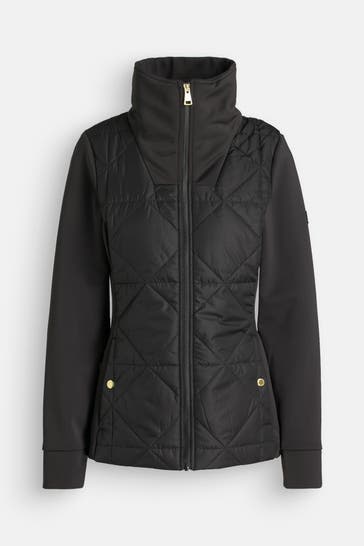 BARBOUR INTERNATIONAL Übergangsjacke 'Kya' schwarz
