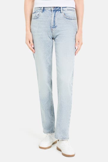 CALVIN KLEIN Jeans hellblau flared