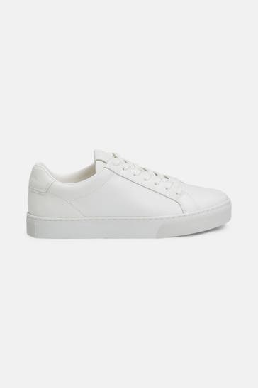 MARC O'POLO Leder- Sneaker 'Agar' weiß