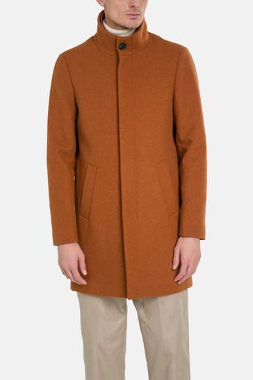MATINIQUE Wollmixmantel 'Harvey' cognac
