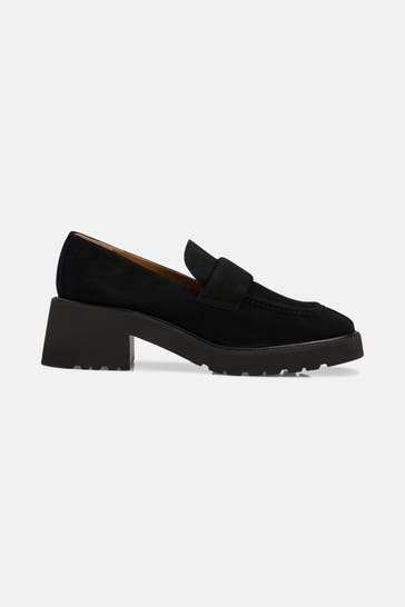 DONNA CAROLINA Loafer 'Marla Push' schwarz