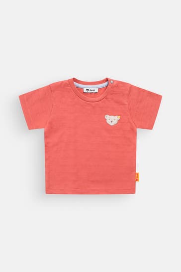 STEIFF T-Shirt terracotta