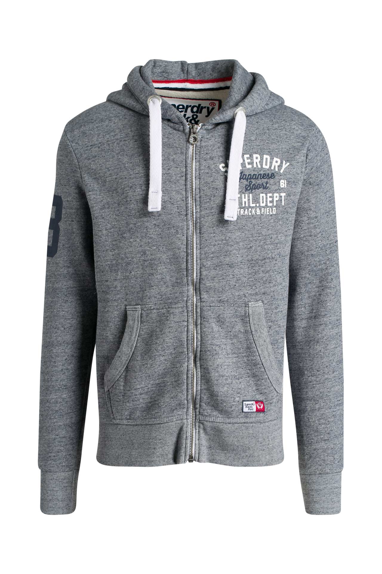 Superdry Sweatjacke Grau