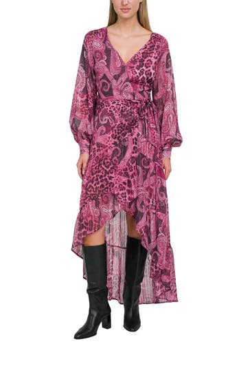 GUESS - Wickelkleid 'Bahia' gemustert