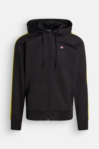 DIESEL Sweatjacke schwarz