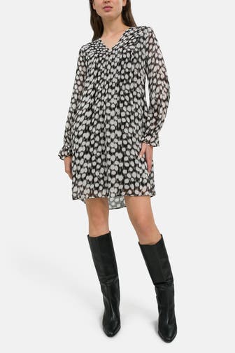 S.OLIVER BLACK LABEL Kleid gemustert