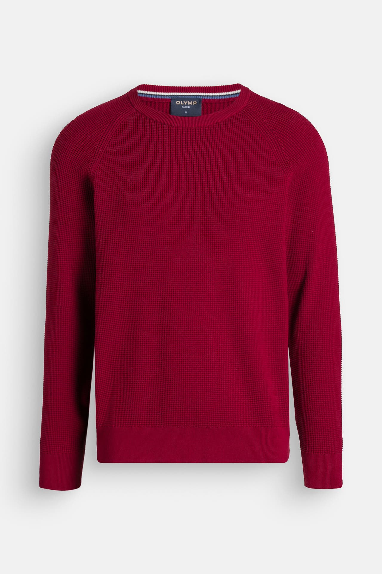OLYMP Strickpullover dunkelrot, Bild 1