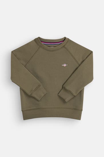 GANT Sweatshirt oliv