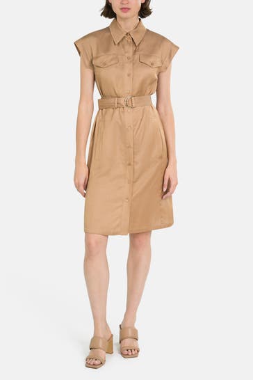 RIANI Blusenkleid beige