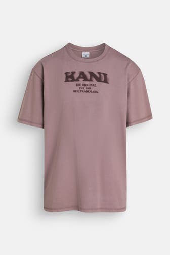 KARL KANI T-Shirt 'Retro Sprayed' taupe