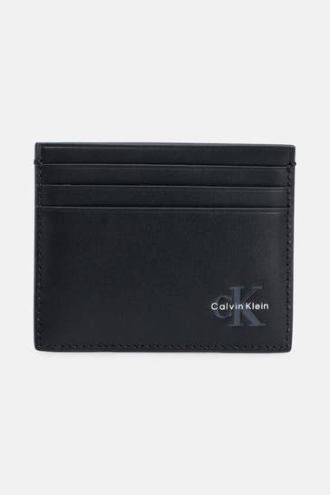 CALVIN KLEIN Kartenetui schwarz
