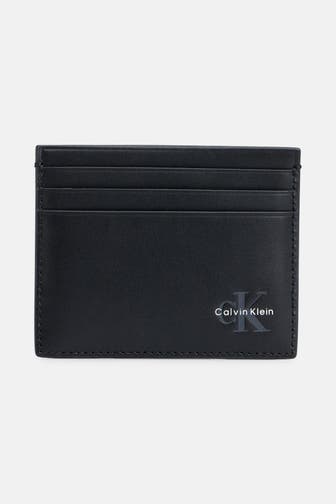 CALVIN KLEIN Kartenetui schwarz