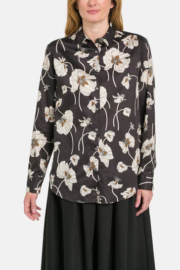 0039 ITALY Bluse floral