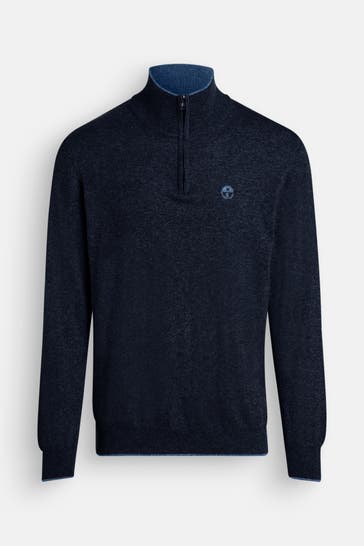 NORTH SAILS Wollmix-Stricktroyer dunkelblau