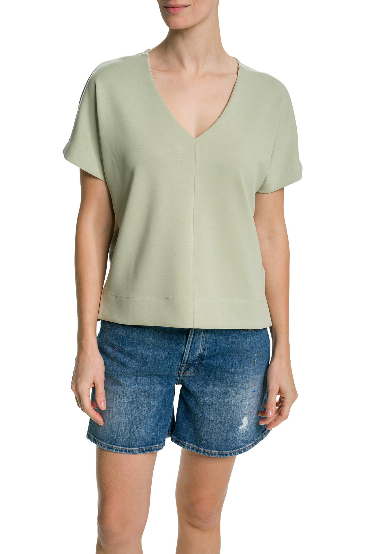 OPUS T-Shirt 'Gavana' jade, Bild 1