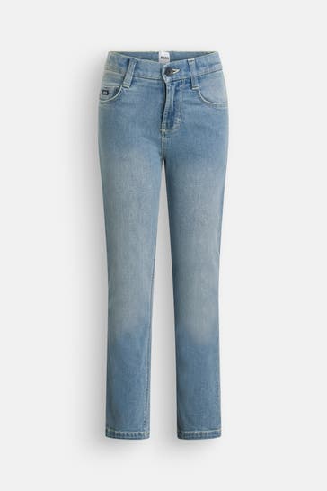 BOSS Jeans hellblau straight