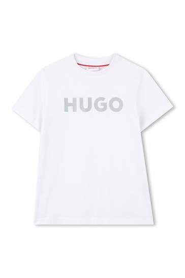 HUGO T-Shirt weiß