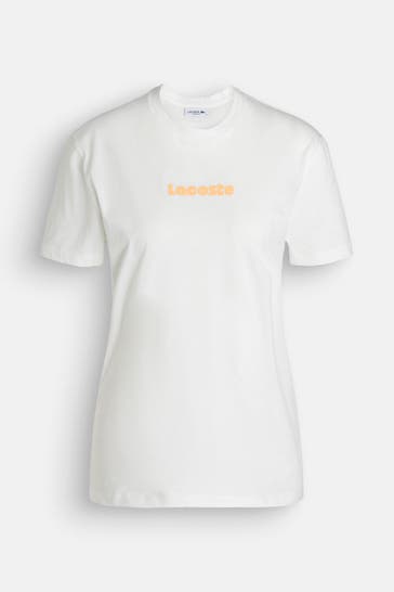 LACOSTE T-Shirt weiß