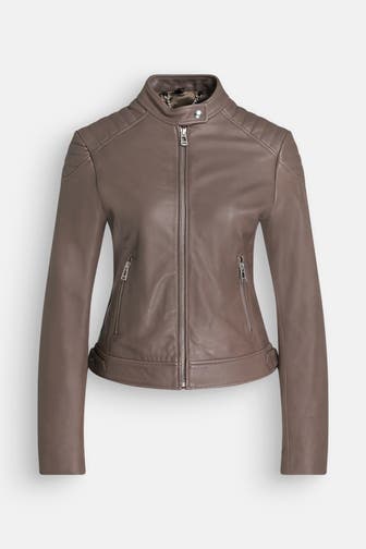 BELSTAFF Lederjacke 'Mollison' taupe
