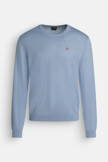 NAPAPIJRI Strickpullover hellblau