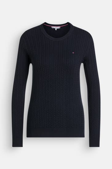 TOMMY HILFIGER Strickpullover navy