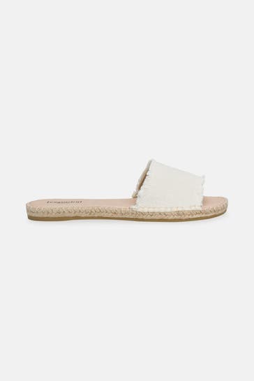 ESPADRIJ L'ORIGINALE Slides 'Plage Linen' offwhite