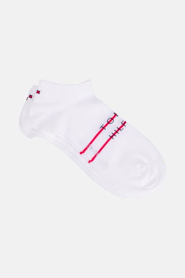 TOMMY HILFIGER 2er-Pack Sneaker-Socken weiß