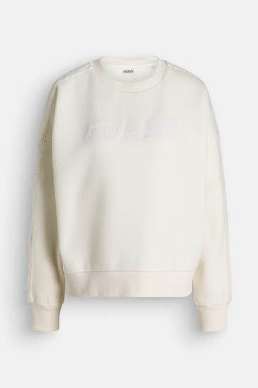 GUESS 'Aelia' cream sweat shirt