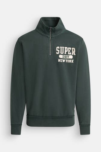 SUPERDRY Sweat-Troyer tannengrün