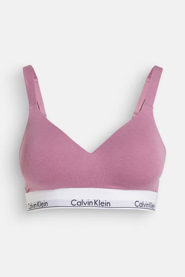 CK UNDERWEAR Bralette dunkelrosa