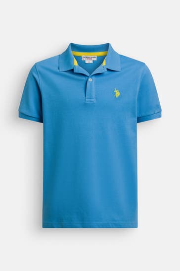 U.S. POLO ASSN. Polo-Shirt blau
