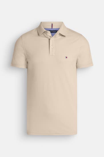 TOMMY HILFIGER Polo-Shirt beige