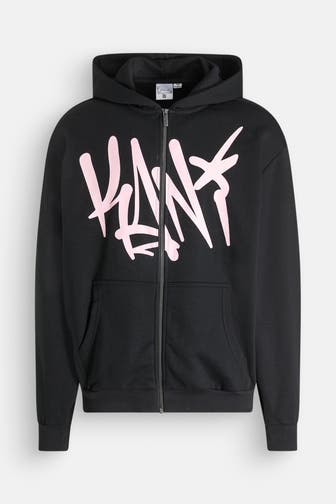 KARL KANI Sweatjacke schwarz