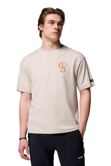 COLUMBIA T-Shirt hellbraun