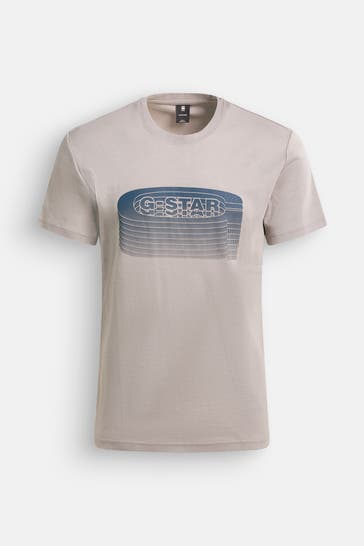 G-STAR T-Shirt hellgrau