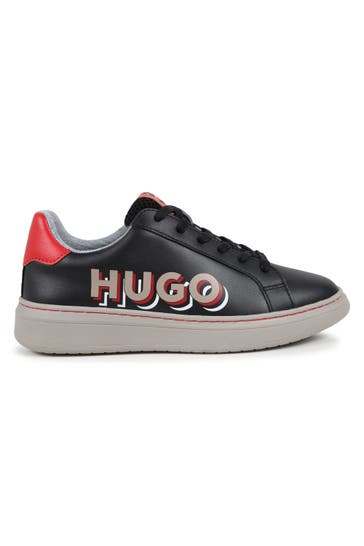 HUGO Sneaker 'Basket' schwarz