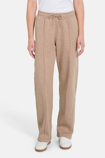 CALVIN KLEIN Sweatpants hellbraun meliert