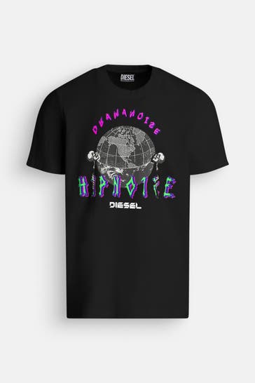 DIESEL T-Shirt schwarz
