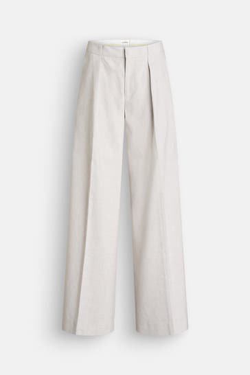 CLOSED Leinenmix-Hose 'Rylan' beige