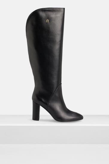 AIGNER Stiefel 'Caroline' schwarz