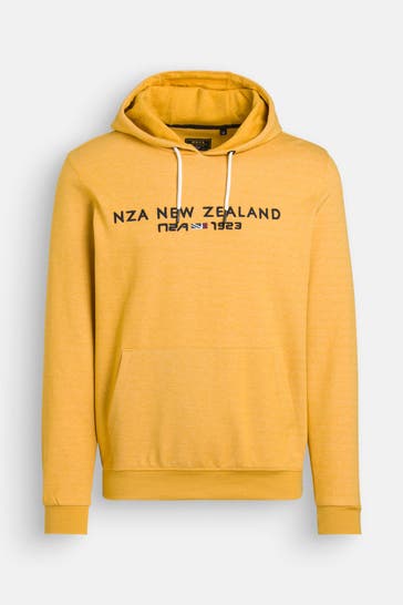 NEW ZEALAND AUCKLAND Hoodie 'David' senfgelb