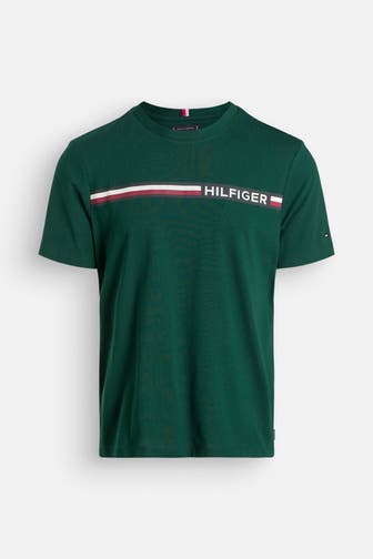 TOMMY HILFIGER T-Shirt dunkelgrün