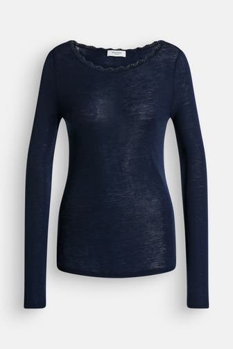 ROSEMUNDE Longsleeve 'Amber' navy