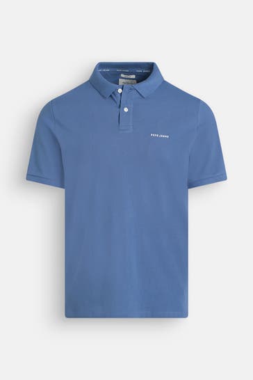 PEPE JEANS Polo-Shirt 'Figars' azurblau