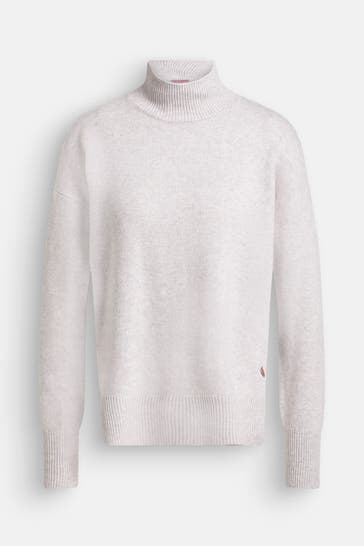 FRIEDA & FREDDIES NY Wollmix-Strickpullover hellgrau