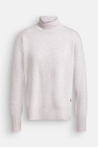 FRIEDA & FREDDIES NY Wollmix-Strickpullover hellgrau