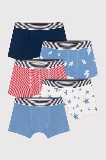 PETIT BATEAU 5er-Pack Boxer mehrfarbig